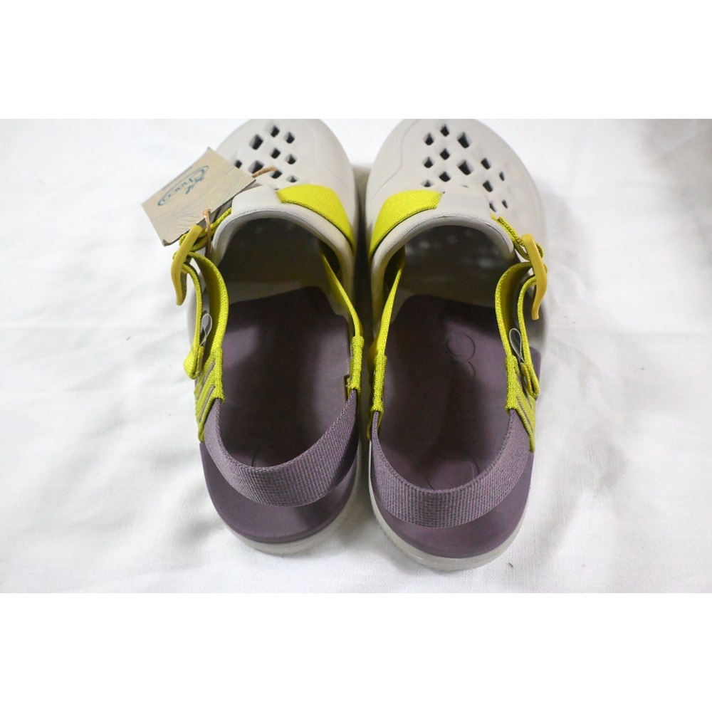 Chaco Chillos Clog Women's 7 Moonbeam White Yellow JCH109164 New With Box